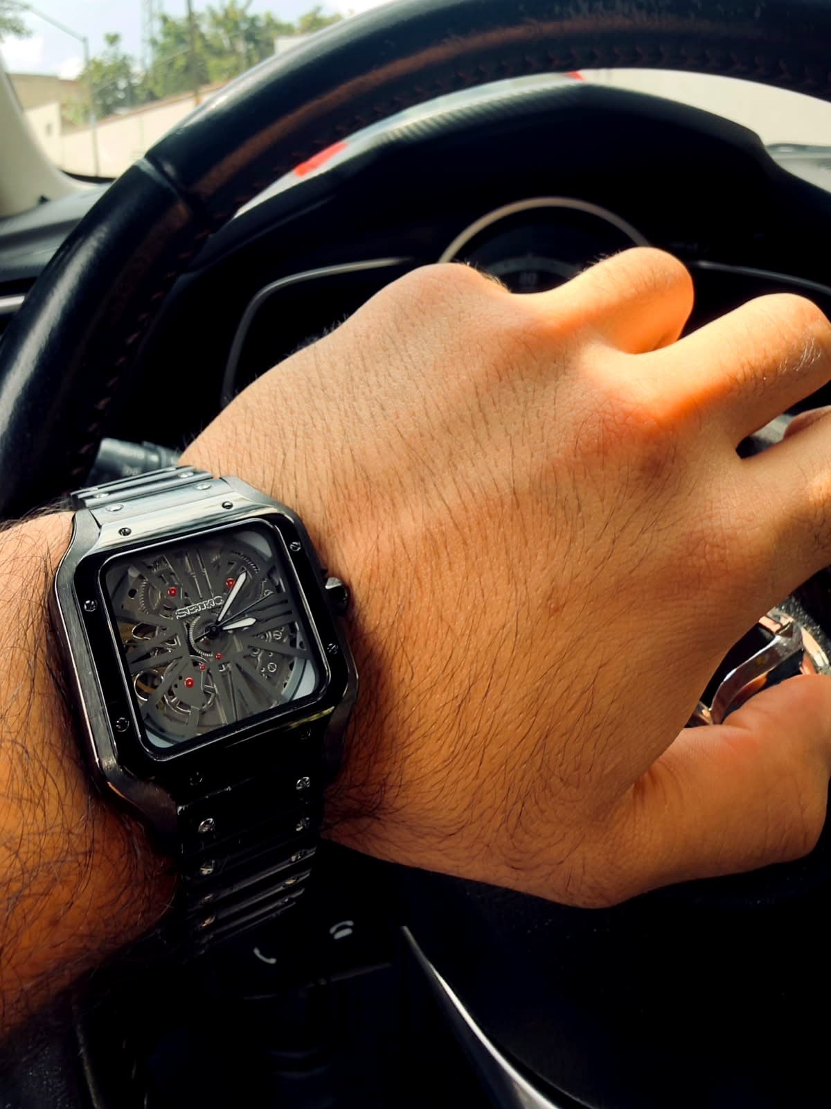 Cuadrado Negro Automático — vista 2
