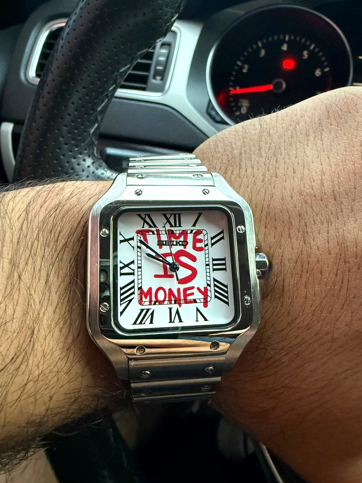 Cuadrado Edición Grafiti Acero — vista 2